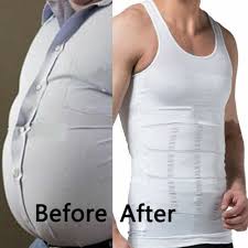Men Slimming Compression Shapewear Vest | Belly Control, Body Sculpting & Posture Support