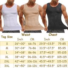 Men Slimming Compression Shapewear Vest | Belly Control, Body Sculpting & Posture Support